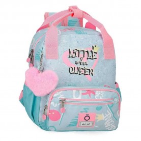 юношеска,раница,раници,enso,little,urban,queen,210069215135,6l,junior,backpack,light,blue,pink,(blue)