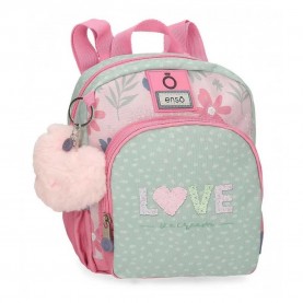юношеска,раница,раници,enso,love,ice,cream,3l,junior,backpack,green,pink,(green)