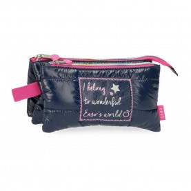 канцеларски,принадлежности,enso,make,a,wish,pencil,case,navy,fuchsia,(blue)