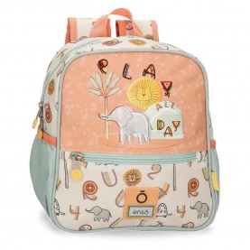 юношеска,раница,раници,enso,play,all,day,5l,junior,backpack,coral,multicolor,(beige)
