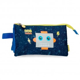 канцеларски,принадлежности,enso,rob,friend,pencil,case,black,orange,yellow,(blue)
