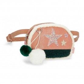 чанта,всички,чанти,enso,shine,stars,waist,bag,coral,green,(pink)