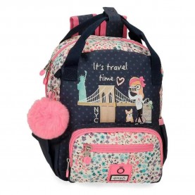 юношеска,раница,раници,enso,travel,time,6l,junior,backpack,multicolor,(blue)
