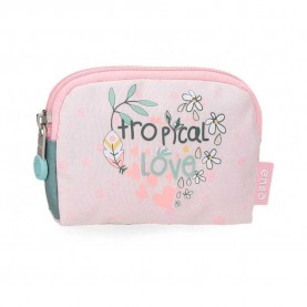 портфейли,и,портмонета,enso,tropical,love,wallet,pink,green,(pink)