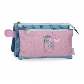 канцеларски,принадлежности,enso,we,love,flowers,210045406070,pencil,case,pink,blue,(blue)