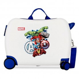 куфари,marvel,all,avengers,attack,34l,trolley,bag,white