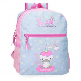 юношеска,раница,раници,roll,road,i,am,a,unicorn,110059226033,10l,junior,backpack,blue,pink,(blue)