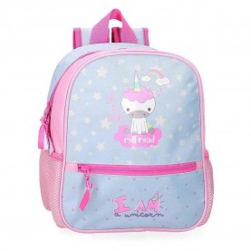 юношеска,раница,раници,roll,road,i,am,a,unicorn,110059216133,6l,junior,backpack,blue,pink,(blue)