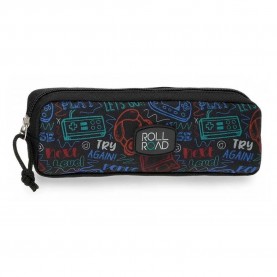 канцеларски,принадлежности,roll,road,next,level,110055402020,pencil,case,black,multicolor,(black)