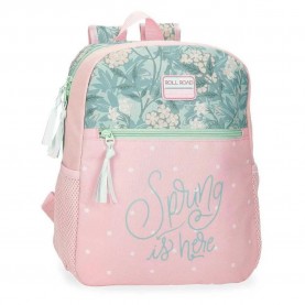 юношеска,раница,раници,roll,road,spring,is,here,110062226070,10l,junior,backpack,pink,turquoise,(pink)