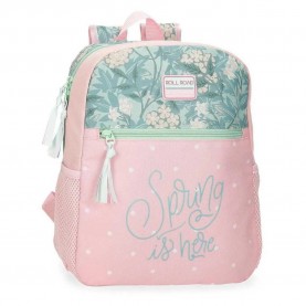 юношеска,раница,раници,roll,road,spring,is,here,110062226170,10l,junior,backpack,pink,turquoise,(pink)