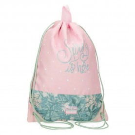 спортна,чанта,спортни,сакове,и,чанти,roll,road,spring,is,here,gymsack,pink,turquoise,(pink)