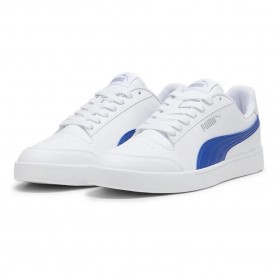 маратонки,мъжки,маратонки,puma,shuffle,trainers,refurbished,white,cobalt,glaze,silver,(white)