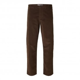 панталони,мъжки,панталони,selected,196,miles,cord,straight,fit,pants,brown,(demitasse)
