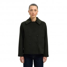 яке,дамски,якета,и,палта,selected,alma,jacket,deep,depths,melange,(green)