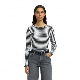 тениска,дамски,тениски,selected,anna,stripe,long,sleeve,t,shirt,dark,sapphire,white,stripes,(blue)