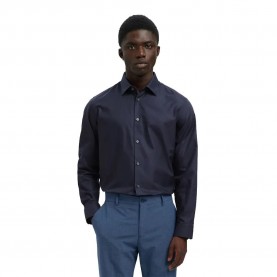 риза,с,дълъг,ръкав,мъжки,ризи,selected,clark,slim,fit,long,sleeve,shirt,sky,captain,(blue)