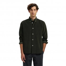 риза,с,дълъг,ръкав,мъжки,ризи,selected,danni,cord,regular,fit,long,sleeve,shirt,green,(deep,forest)