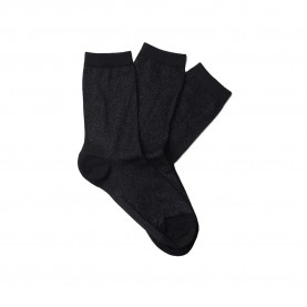 чорапи,дамски,чорапи,selected,kim,crew,socks,3,pairs,black