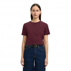 тениска,дамски,тениски,selected,my,essential,short,sleeve,t,shirt,fig,(purple)
