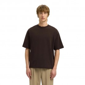 тениска,мъжки,тениски,selected,oscar,relax,fit,short,sleeve,t,shirt,demitasse,(brown)