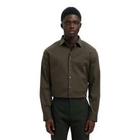 риза,с,дълъг,ръкав,мъжки,ризи,selected,performance,slim,fit,long,sleeve,shirt,forest,night,dobby,(green)