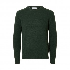 блуза,мъжки,пуловери,selected,rai,relaxed,fit,sweater,green,(deep,forest)