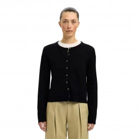 жилетка,дамски,пуловери,дамски,плетени,дрехи,selected,thea,cardigan,black