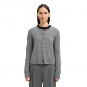 жилетка,дамски,пуловери,дамски,плетени,дрехи,selected,thea,cardigan,medium,grey,melange,(grey)
