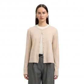 жилетка,дамски,пуловери,дамски,плетени,дрехи,selected,thea,cardigan,oatmeal,(beige)