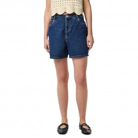 къси,панталони,дамски,панталони,pieces,abbi,denim,shorts,medium,blue,denim,(blue)