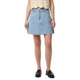 пола,дамски,поли,и,рокли,pieces,abbi,denim,skirt,light,blue,denim,(blue)