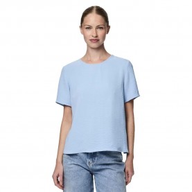 дамски,блузи,дамски,ризи,pieces,anna,short,sleeve,blouse,cashmere,blue,(blue)