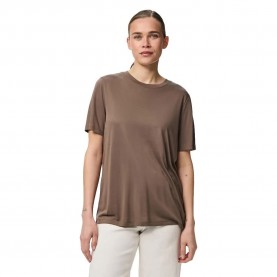 тениска,дамски,тениски,pieces,anora,short,sleeve,t,shirt,morel,(brown)