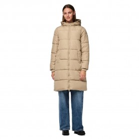 яке,дамски,якета,и,палта,pieces,bee,new,long,padded,jacket,silver,mink,(beige)