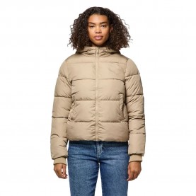 яке,дамски,якета,и,палта,pieces,bee,new,short,padded,jacket,silver,mink,(beige)