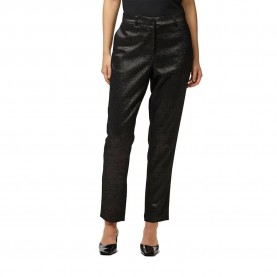 панталони,дамски,панталони,pieces,bosella,ankle,pants,black,gold,lurex,(black)