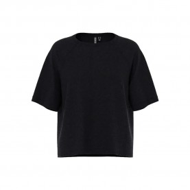 блуза,дамски,пуловери,дамски,плетени,дрехи,pieces,bree,short,sleeve,sweater,black
