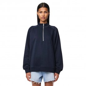 блуза,дамски,блузи,pieces,chilli,half,zip,sweatshirt,sky,captain,(blue)