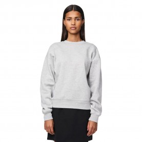 блуза,дамски,блузи,pieces,chilli,loose,fit,sweatshirt,light,grey,melange,(grey)