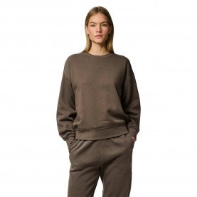 блуза,дамски,блузи,pieces,chilli,loose,fit,sweatshirt,morel,(brown)