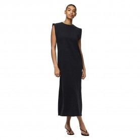 рокля,дамски,поли,и,рокли,pieces,chilli,summer,ankle,sleeveless,midi,dress,black