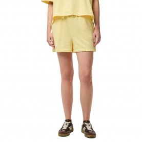 къси,панталони,дамски,панталони,pieces,chilli,summer,high,waist,shorts,pale,banana,(yellow)
