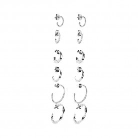 бижутерия,pieces,diona,earrings,silver,colour,(silver)