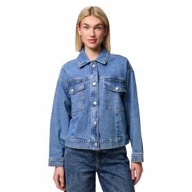яке,дамски,якета,и,палта,pieces,elma,denim,jacket,medium,blue,denim,(blue)
