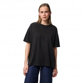 тениска,дамски,тениски,pieces,eloise,short,sleeve,t,shirt,black,washed,(black)