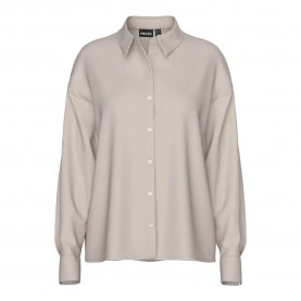 риза,с,дълъг,ръкав,дамски,блузи,дамски,ризи,pieces,franan,long,sleeve,shirt,silver,gray,(beige)