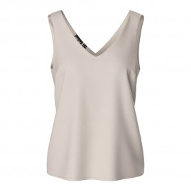 тениска,дамски,тениски,pieces,franan,sleeveless,t,shirt,silver,gray,(beige)