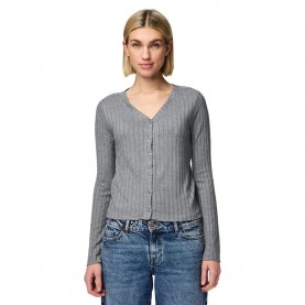 жилетка,дамски,пуловери,дамски,плетени,дрехи,pieces,iris,cardigan,ultimate,grey,(grey)