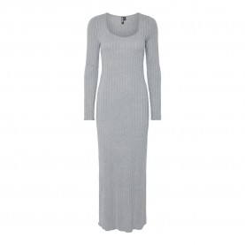 рокля,дамски,поли,и,рокли,pieces,iris,long,sleeve,long,dress,ultimate,grey,(grey)
